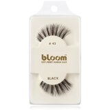 Bloom Natural lepilne trepalnice iz naravnih las No. 43 (Black) 1 cm Cene