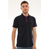 Dewberry DUAL SET T8582 MENS T-SHIRT-NAVY BLUE- BURGUNDY | Eponuda.ba