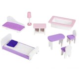ECO TOYS drvena kućica za lutke Blueberry Residence | ePonuda.com
