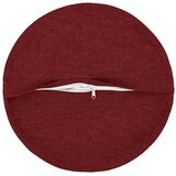  Jastuk s jastukom HEERLEN 2 kom. Vinska crvena Tkanina - boja crnog vina Ø 30 cm 2 | shoptok.hr