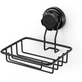 Compactor Držalo za milo in gobico Bestlock Black Soap & Sponge Holder Cene