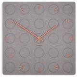 Von Der Factory Zidni sat Luxhora Circula Light Grey 11 boja kazaljki Cijene