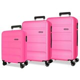 Roll Road abs set kofera 3/1 - pink ( 58.494.6g ) | ePonuda.com