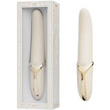 Zalo Eve - punjivi, grijaći rotirajući vibrator (bijeli) | shoptok.hr