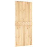  Vrata NARVIK Naravna 90 x 210 cm Masiven borov les, (5000215414) | Shoptok.si