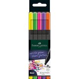 Flomaster faber-castell finepen grip 0,4mm neon 1/5 FABER-CASTELL | Shoptok.si