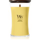WoodWick Solar Orchid dišeča sveča z lesenim stenjem 610 g Cene