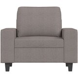  Fotelja smeđesiva 60 cm od tkanine | shoptok.hr