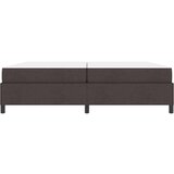  Postelja z vzmetnico Rjava 200 x 200 cm | Shoptok.si