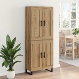  Highboard 2 kom. Umjetnički hrast 69,5 x 34 x 180 cm | shoptok.hr