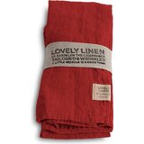 Lovely Linen Namizni tekač - Real Red Cene