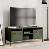 vidaXL TV omarica olivno zelena 101,5x39x43,5 cm hladno valjano jeklo Cene