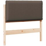  Tapecirani uzglavlje Prirodna i svijetlo siva 75 cm | shoptok.hr