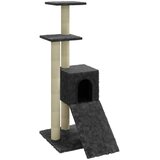  Penjalica za mačke sa stupovima za grebanje tamnosiva 92 cm | Eponuda.com