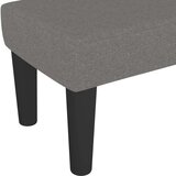  Klupa tamnosiva 70 x 30 x 30 cm od tkanine | shoptok.hr