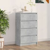  Komoda betonsko siva 60x35x98,5 cm konstruiran les, (20621232) Cene