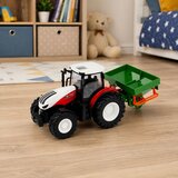 Rc Remote Controlled Agricultural Tractor with Seeder Lights Red 1:24 | shoptok.hr