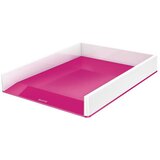 Leitz "Wow" predal za datoteke, plastika, roza | Shoptok.si