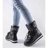 Gemre Black platform snow boots Vineyard | shoptok.hr