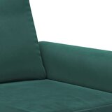  Sedežna garnitura 3-delna z blazinami temno zelen žamet, (20924418) | Shoptok.si