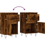  Komode 2 kom dimljena boja hrasta 40x35x70 cm konstruirano drvo | shoptok.hr