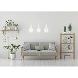  Luster na sajli MIROS 3xE27/60W/230V bela | Eponuda.com