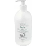 eco cosmetics šampon za volumen s cvetovi lipe in kivijem - 500 ml