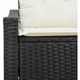  Vrtni kauč s jastukom s pohranom 123 x 62 x 69 cm poliratan | shoptok.hr