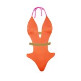 DEVI COLLECTION Ženski jednodelni kupaći kostim Gaia narandžasti | Eponuda.com