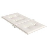 vidaXL Blazina za stol 2 kosa melanž krem 100x50x4 cm blago | Shoptok.si