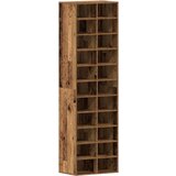vidaXL omara za čevlje iz starega lesa 54x34x183 cm inženirski les | Shoptok.si