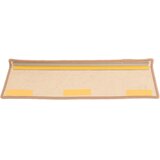  Prostirke za stepenice 15 kom 65x21x4 cm svijetlosmeđe pravokutne rubove | shoptok.hr