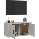  Zidni TV ormarić siva boja betona 80x34,5x40 cm | shoptok.hr