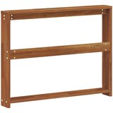  Naslon 2 kom. Prirodna 78 x 10 x 61 cm Čvrsto drvo akacije Slike