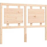 vidaXL Okvir kreveta s uzglavljem 120 x 200 cm od masivnog drva | shoptok.hr