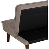 Ixia Sivo-bež raztegljiva sedežna garnitura iz šenilje 181 cm – | Shoptok.si