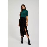 Marisse Velvet Skirt With A Slit | Shoptok.si