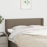  Uzglavlje s ušima smeđesivo 147x16x78/88 cm od tkanine | Eponuda.com