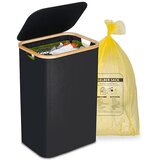 efluky Stojalo za Vreče za Smeti s Pokrovom 100 L | Shoptok.si