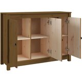  Komoda smeđa boja meda 100x35x74 cm od masivne borovine | shoptok.hr