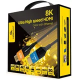 CC-HDMI8K-AOC-20M active optical (aoc) ultra high speed hdmi 2.1 8K uhd with ethernet 20m