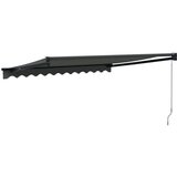  Tenda na uvlačenje antracit 3 x 2 5 m od tkanine i aluminija | shoptok.hr