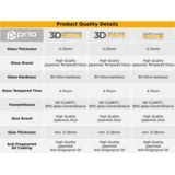 3D Anti-Spy kaljeno staklo za Samsung S21 FE 5G crno