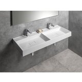 Sapho Bijeli dupli umivaonik od mineralnog kompozita 119x44 cm Godiva – | shoptok.hr