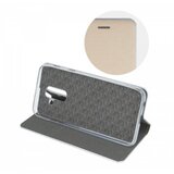  Premium preklopna torbica huawei Y7 2019 - zlata s srebrnim robom | Shoptok.si