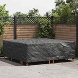 vidaXL Navlaka za vanjski namještaj Crna 235 x 235 x 70 cm 210D | shoptok.hr