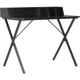 Furnova Pisalna miza črna 80x50x84 cm, (21925447) | Shoptok.si
