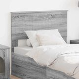  Uzglavlje s uzglavljem Siva Sonoma 90 cm Konstruirano drvo | shoptok.hr
