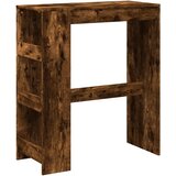  Barski stol s držačima boja hrasta 90x40x103,5 cm drveni | shoptok.hr