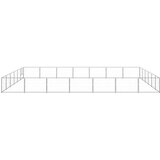  Kavez za pse srebrni 42 m² čelični | shoptok.hr